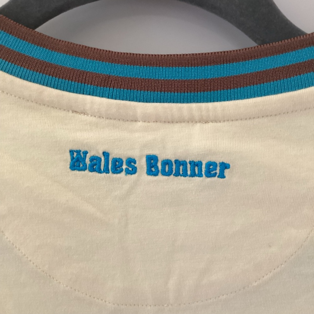 Wales Bonner Organic Cotton Graphic Tshirt Spirit Sound - Picture 4 of 9